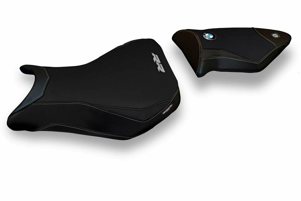 Design-Sitzbezug BMW S1000RR (12-14) baku total black
