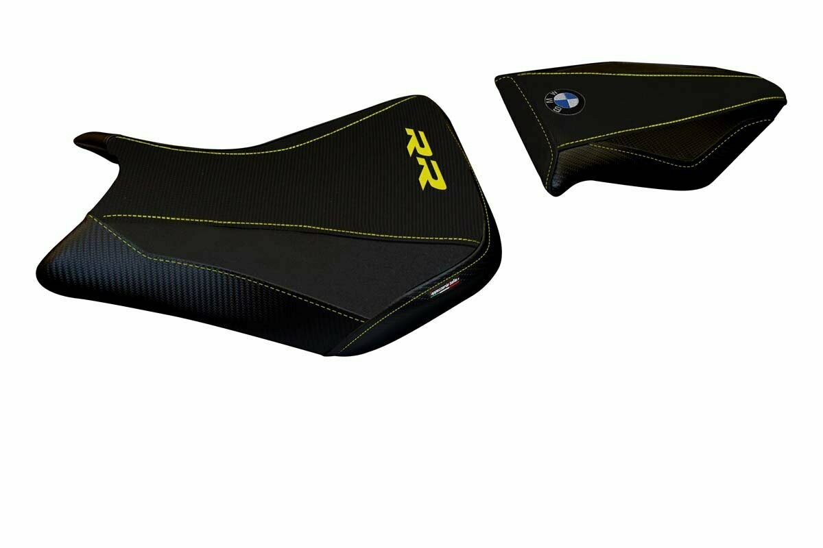 Design-Sitzbezug BMW S1000RR (15-18) ravello total black