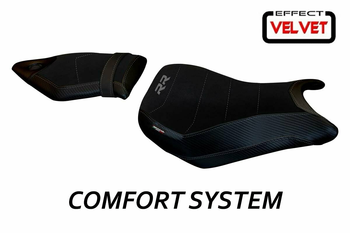 Design-Sitzbezug BMW S1000RR(15-18) victoria total black CS