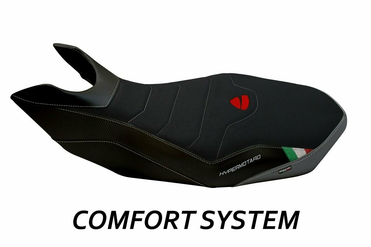 Design-Sitzbezug DUCATI HYPERMOTORAD 796-1100, CS medea 3 schwarz