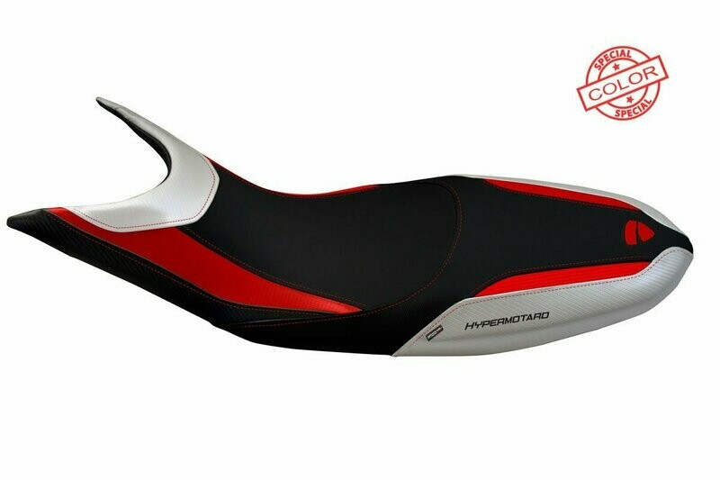 Design-Sitzbezug DUCATI HYPERMOTORAD 939, scicli spezial rot grau Design-Sitzbezug DUCATI HYPERMOTORAD 939, scicli spezial rot grau