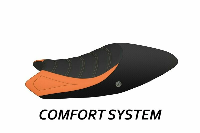 Design-Sitzbezug DUCATI MONSTER 696/796/1100 (08-13), CS angel orange Design-Sitzbezug DUCATI MONSTER 696/796/1100 (08-13), CS angel orange