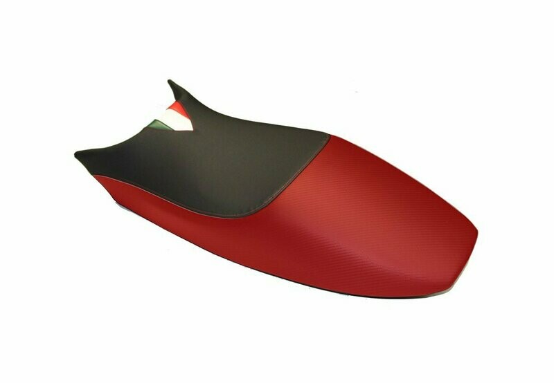 Design-Sitzbezug DUCATI MONSTER (94-07), basic scudo rot Design-Sitzbezug DUCATI MONSTER (94-07), basic scudo rot