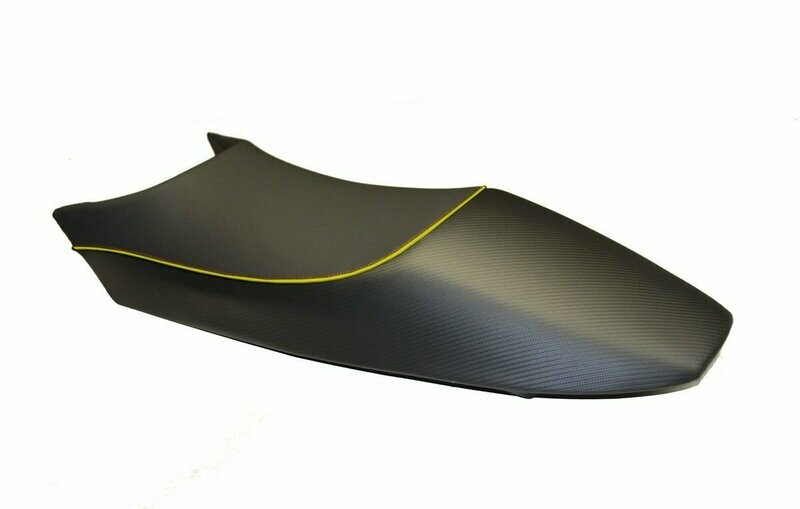 Design-Sitzbezug DUCATI MONSTER (94-07), basic bord schwarz Design-Sitzbezug DUCATI MONSTER (94-07), basic bord schwarz