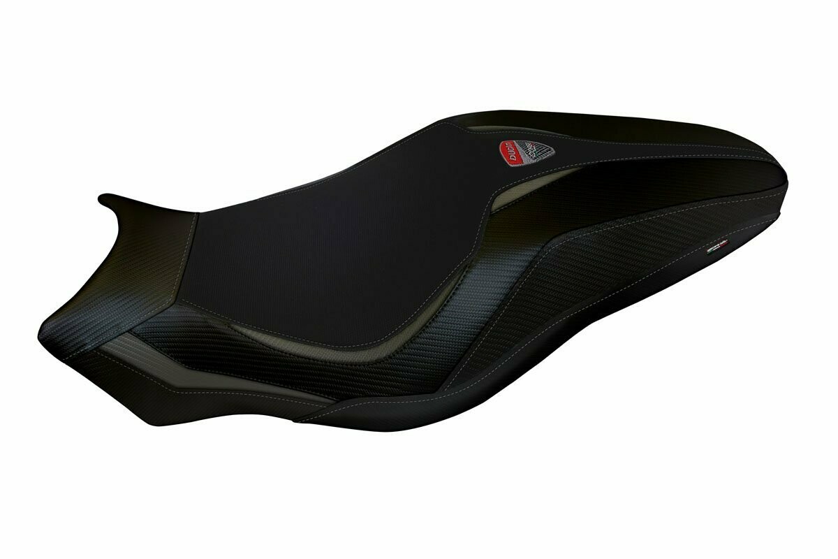 Design-Sitzbezug DUCATI MONSTER 821 ab 2018, lipsia 1 schwarz