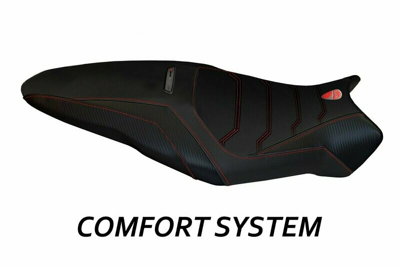 Design-Sitzbezug DUCATI MONSTER 1200R, CS toledo total black Design-Sitzbezug DUCATI MONSTER 1200R, CS toledo total black