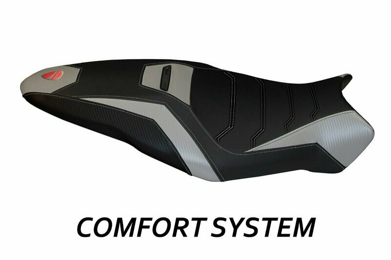 Design-Sitzbezug DUCATI MONSTER 1200R, CS toledo 1 grau Design-Sitzbezug DUCATI MONSTER 1200R, CS toledo 1 grau