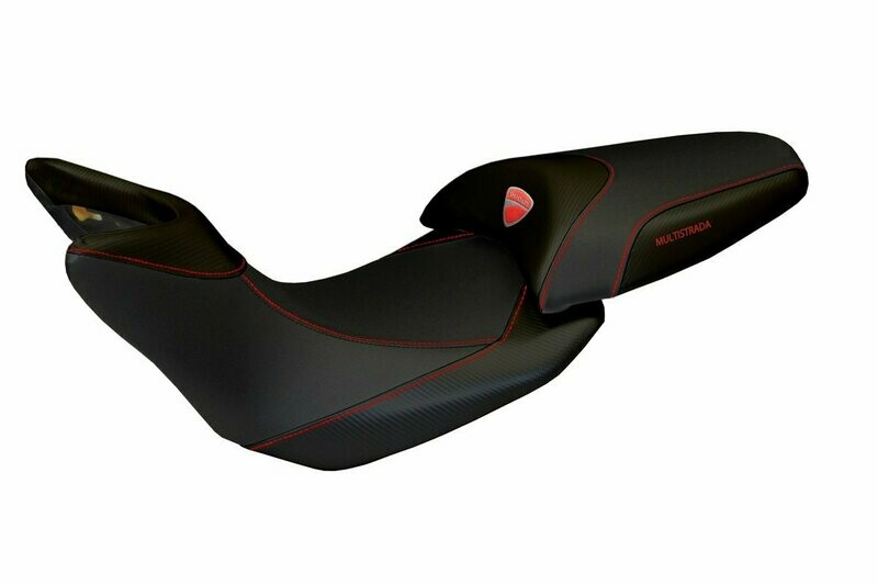 Design-Sitzbezug DUCATI MULTISTRADA (15-19), noto total black Design-Sitzbezug DUCATI MULTISTRADA (15-19), noto total black