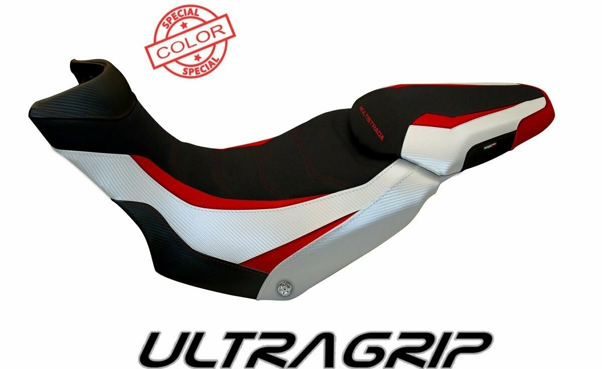 Design-Sitzbezug DUCATI MULTISTRADA 1200-1260 ENDURO, ultragrip lux spezial