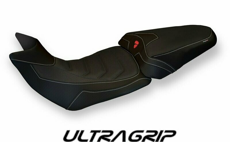 Design-Sitzbezug DUCATI MULTISTRADA 1260, ultragrip bobbio total black Design-Sitzbezug DUCATI MULTISTRADA 1260, ultragrip bobbio total black