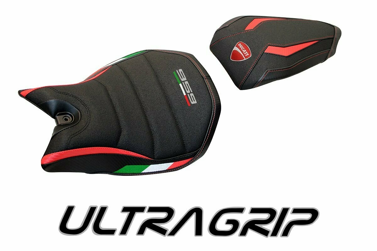Design-Sitzbezug DUCATI PANIGALE 959, ultragrip delft trico