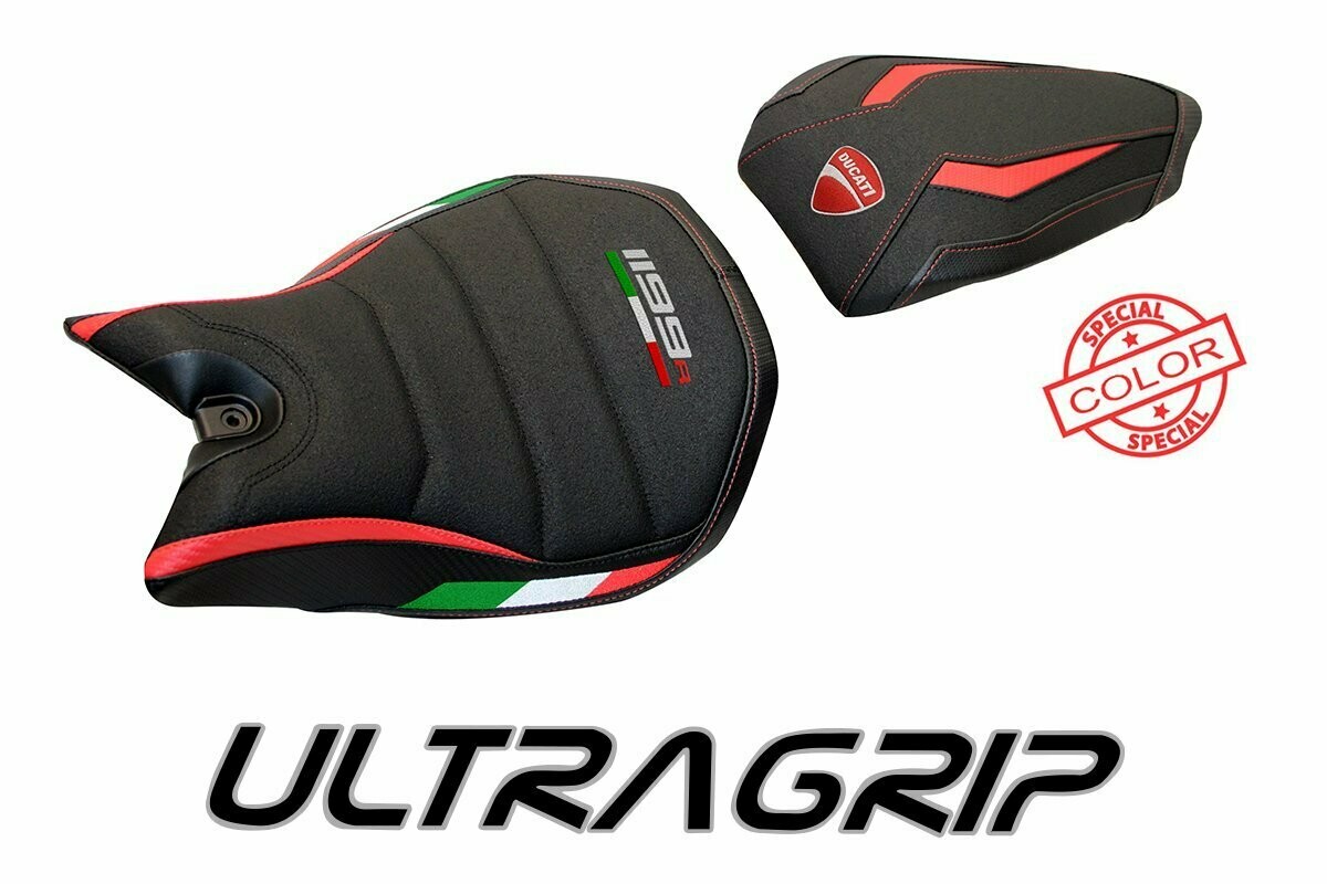 Design-Sitzbezug DUCATI PANIGALE 1199, ultragrip dale trico