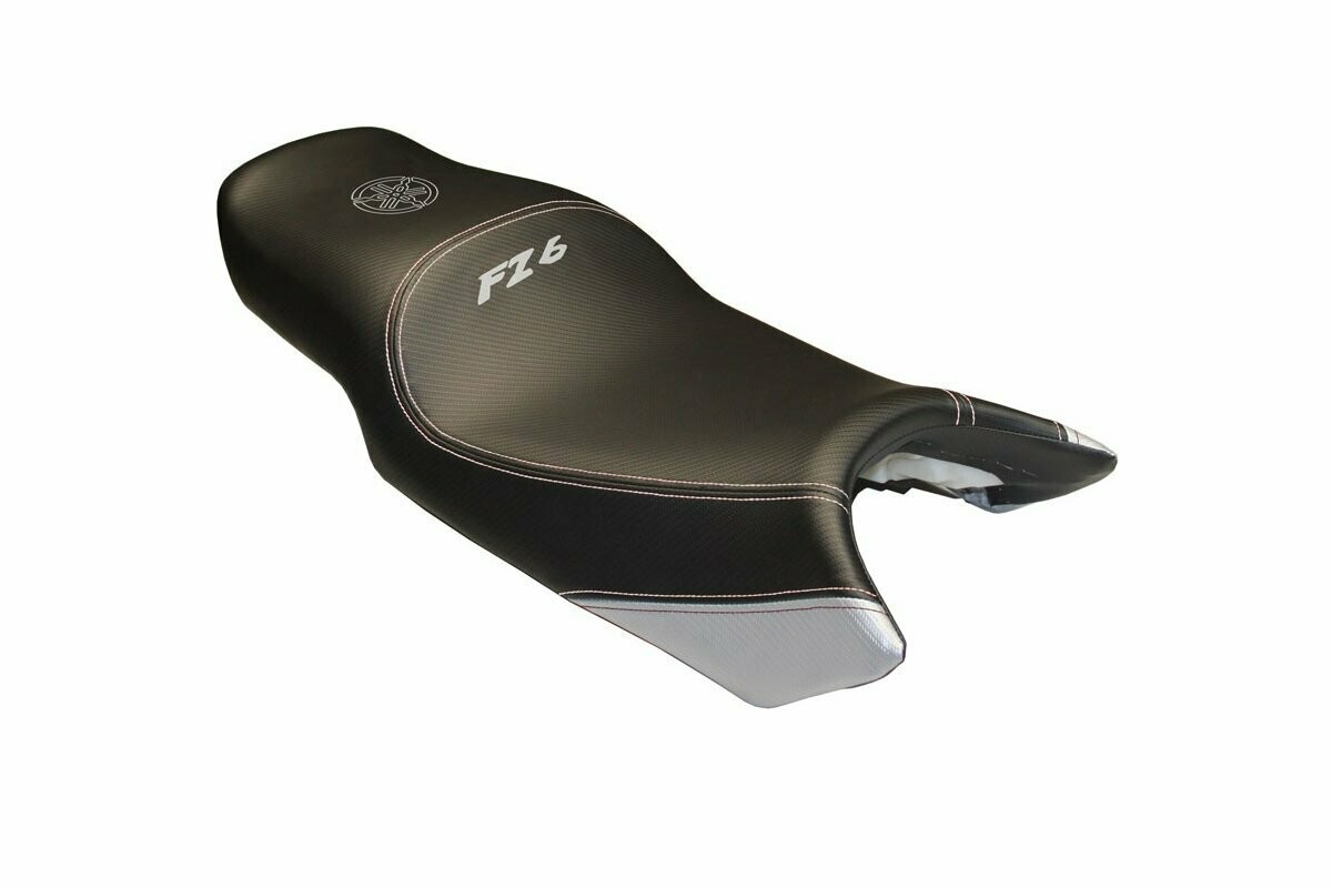 Design-Sitzbezug YAMAHA FZ6 (04-11), spig grau