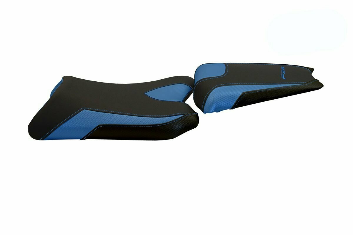 Design-Sitzbezug YAMAHA FZ8 (13-16), perugia 1 blau