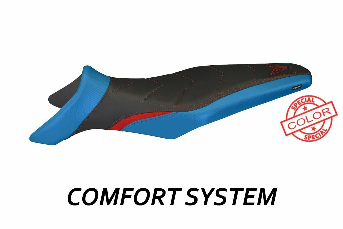 Design-Sitzbezug YAMAHA MT-09, CS galipoli spezial blau rot