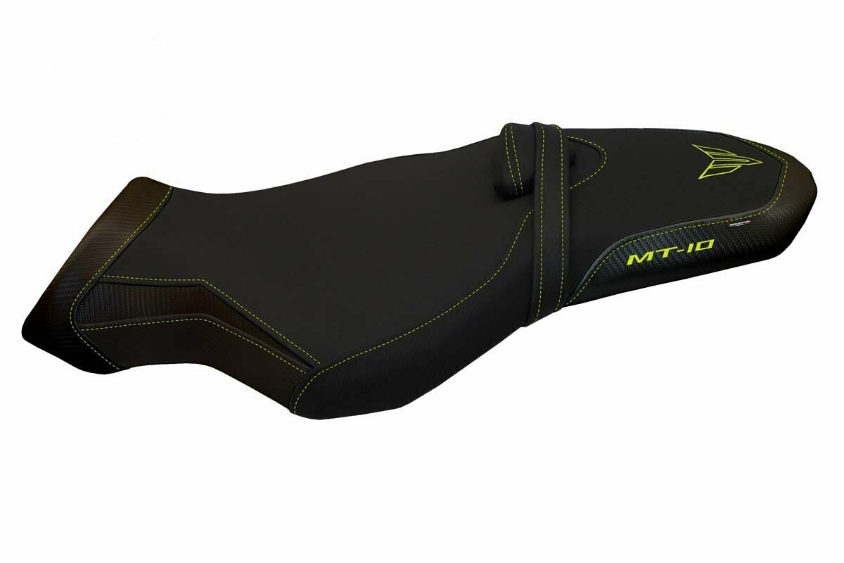 Design-Sitzbezug YAMAHA MT-10, oslo total black