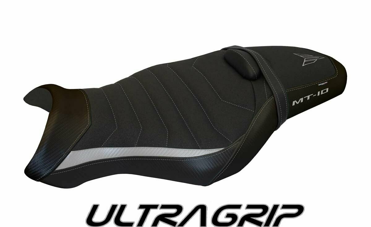 Design-Sitzbezug YAMAHA MT-10, ultragrip leno 1 grau
