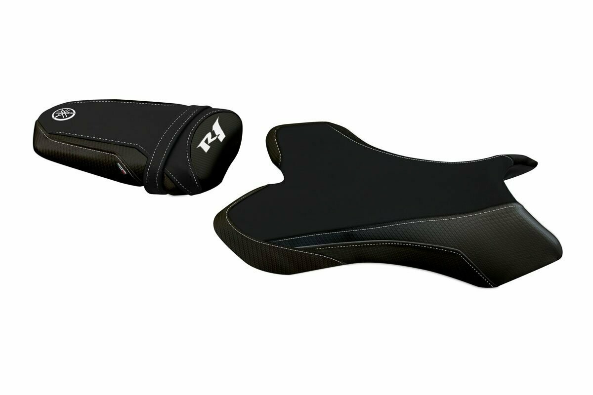 Design-Sitzbezug YAMAHA R1(04-06), argo total black