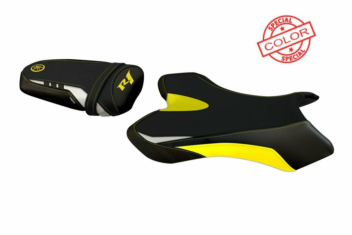 Design-Sitzbezug YAMAHA R1(04-06), argo spezial gelb