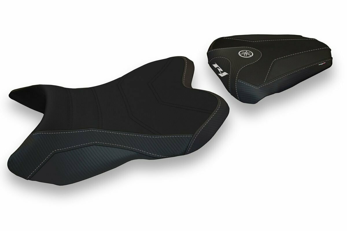 Design-Sitzbezug YAMAHA R1(07-08), lure total black