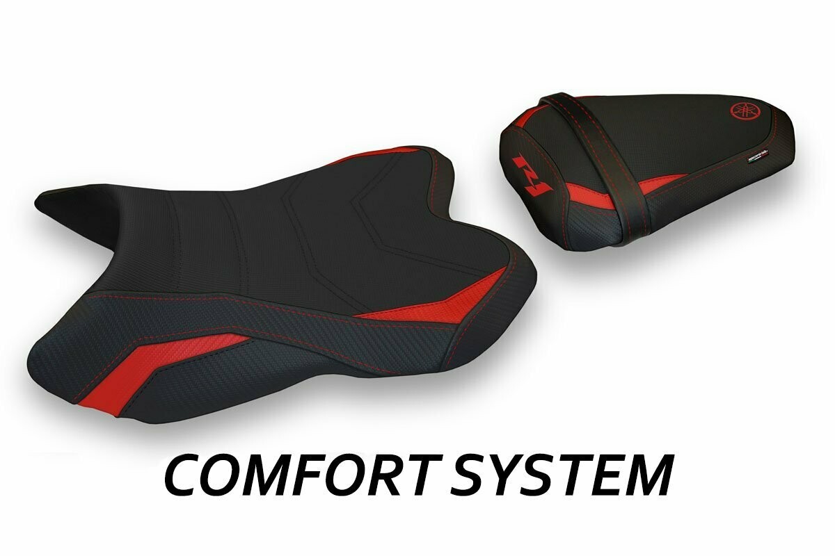 Design-Sitzbezug YAMAHA R1(07-08), CS marstal 1 rot