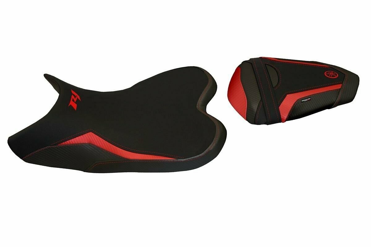 Design-Sitzbezug YAMAHA R1(09-14), dallas 1 rot
