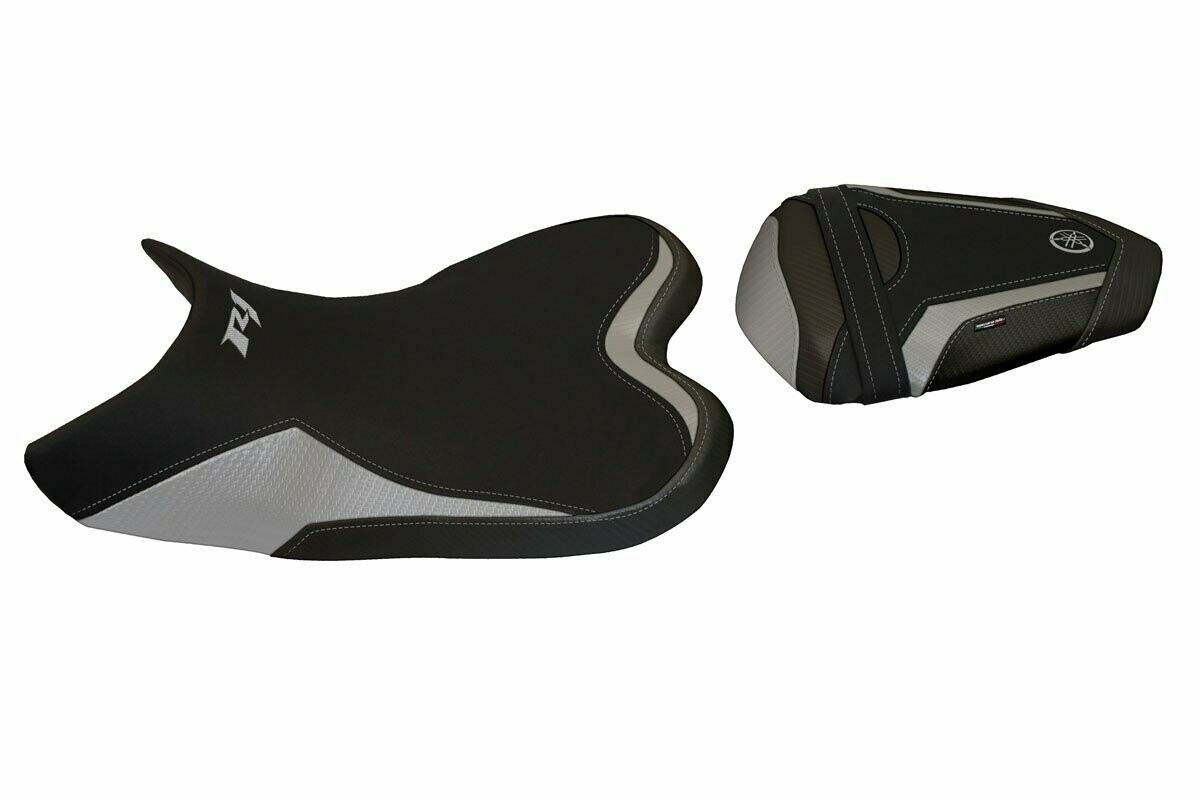 Design-Sitzbezug YAMAHA R1(09-14), dallas 4 grau
