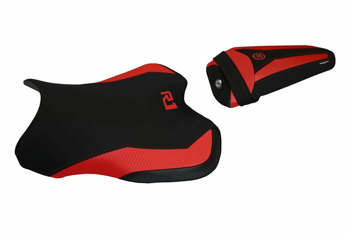 Design-Sitzbezug YAMAHA R1(15-20), bilbao 2 rot