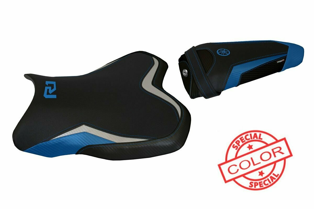 Design-Sitzbezug YAMAHA R1(15-20), olimpia spezial blau