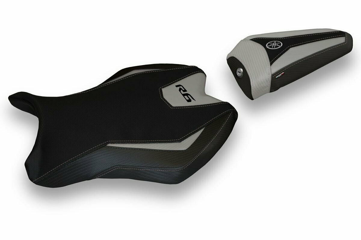 Design-Sitzbezug YAMAHA R6(17-19), vaasa 1 grau