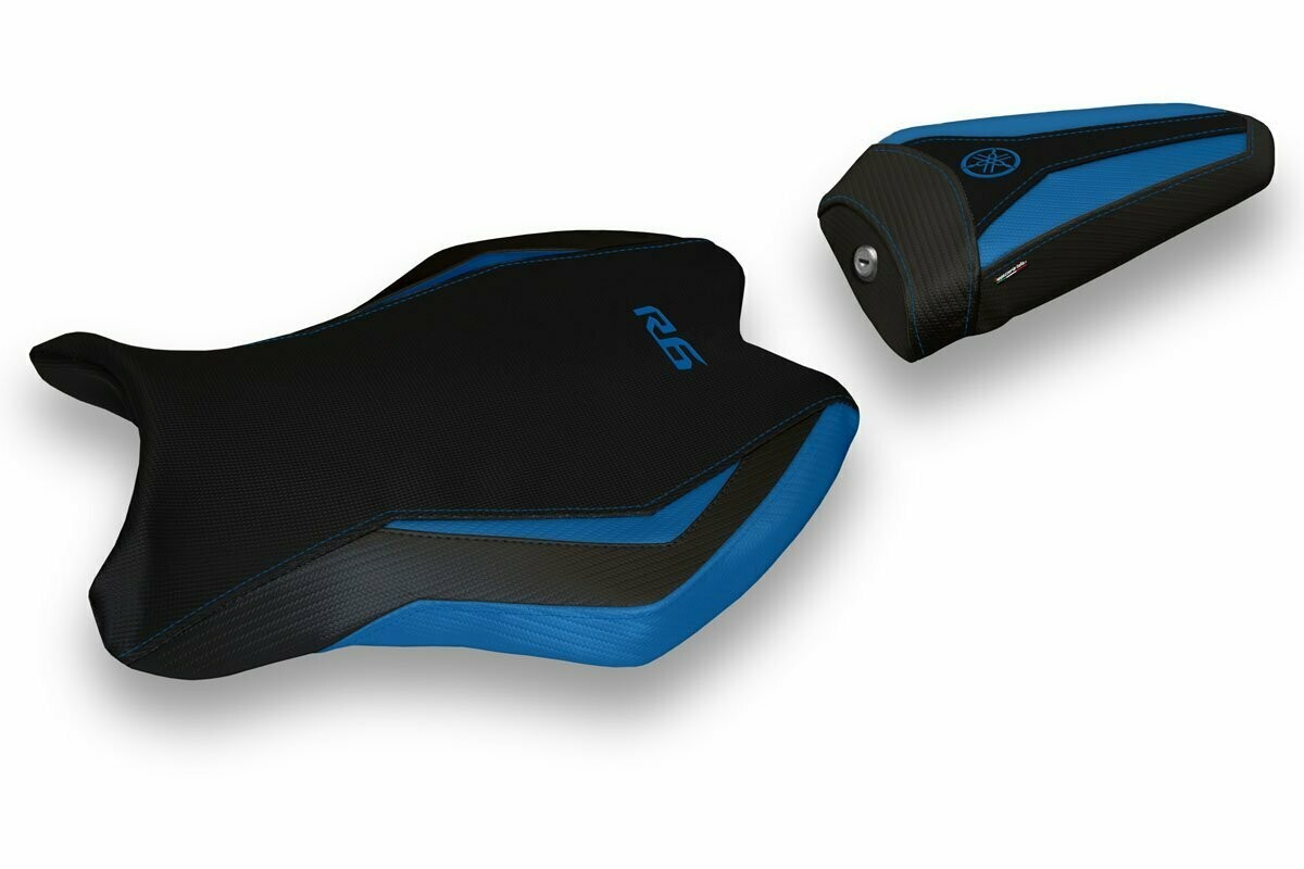 Design-Sitzbezug YAMAHA R6(17-19), vaasa 3 blau