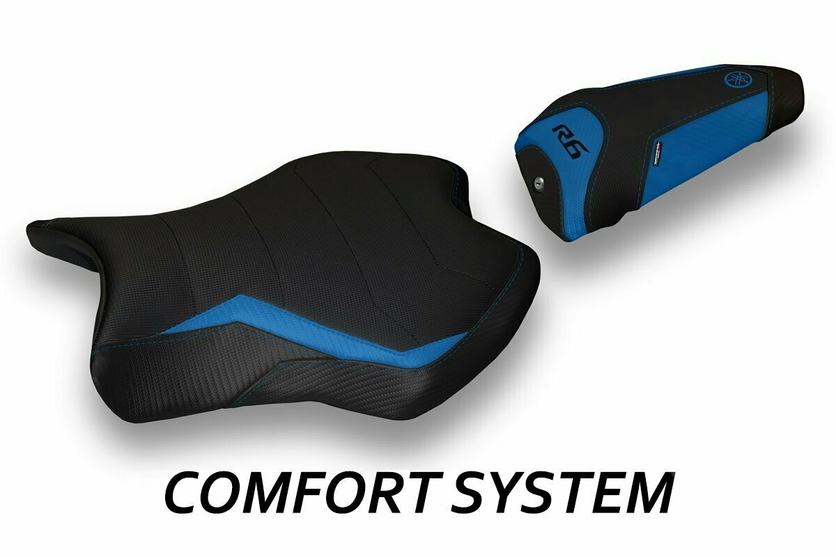 Design-Sitzbezug YAMAHA R6(17-19), CS alba 2 blau