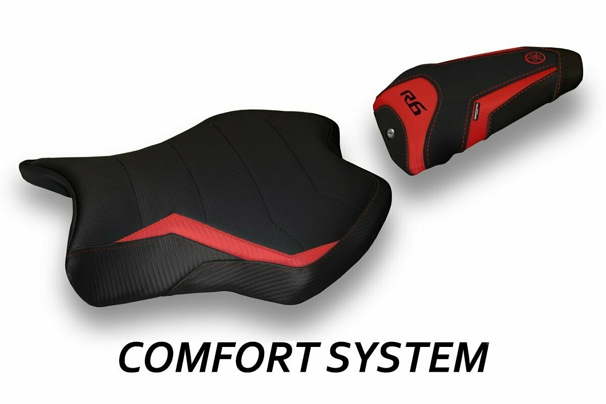 Design-Sitzbezug YAMAHA R6(17-19), CS alba 1 rot