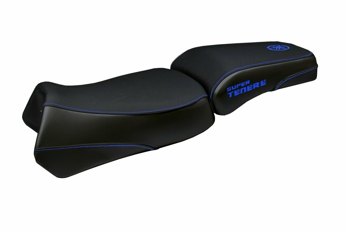 Design-Sitzbezug YAMAHA Super Tenere 1200, messina total black