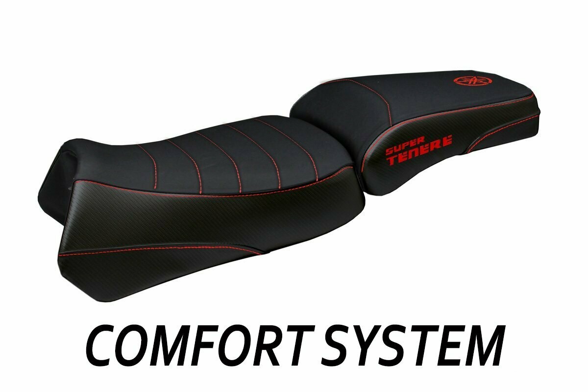 Design-Sitzbezug YAMAHA Super Tenere 1200, CS  messina total black
