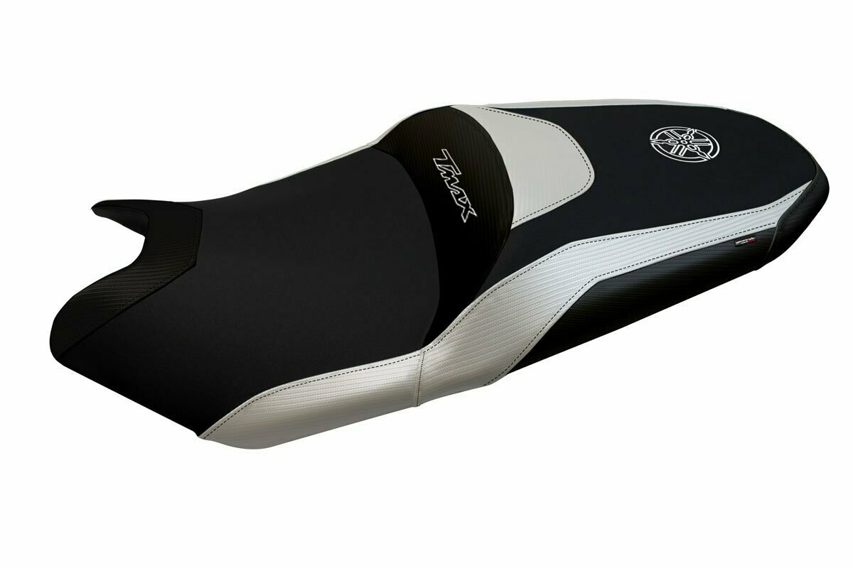 Design-Sitzbezug YAMAHA T-MAX 530-560(17-20), milano 3 silber