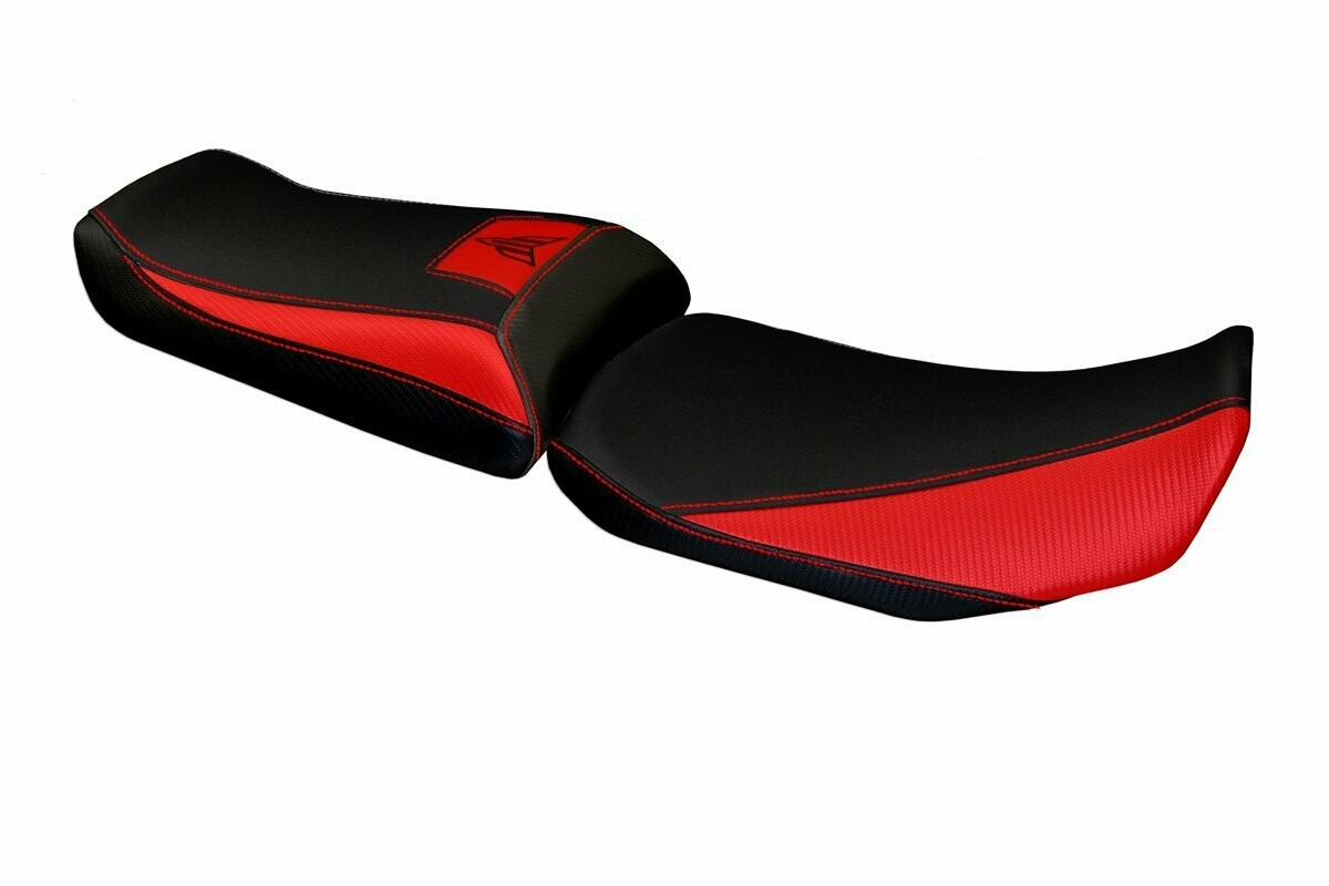 Design-Sitzbezug YAMAHA TRACER 900(15-17), chianti rot