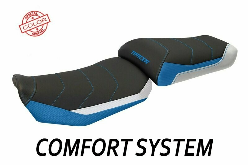 Design-Sitzbezug YAMAHA TRACER 900(15-17), CS rapallo spezial blau Design-Sitzbezug YAMAHA TRACER 900(15-17), CS rapallo spezial blau