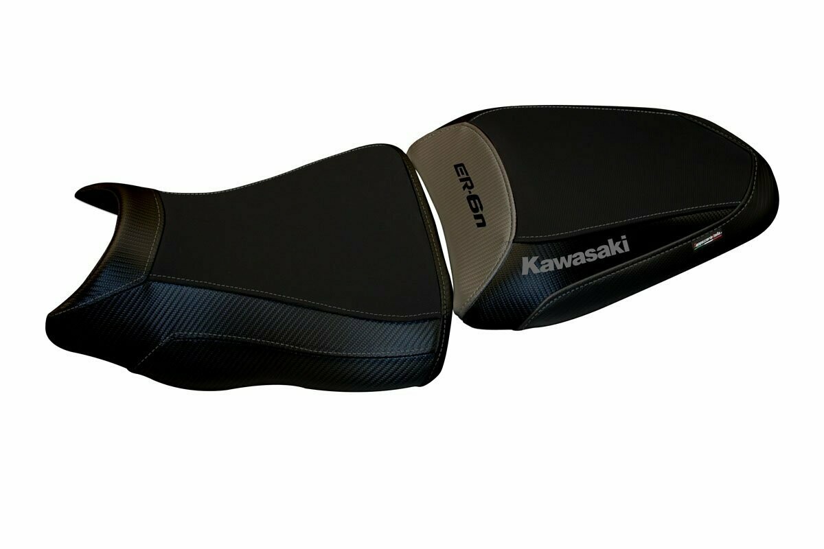 Design-Sitzbezug KAWASAKI ER-6N(12-), leeds 2 beige