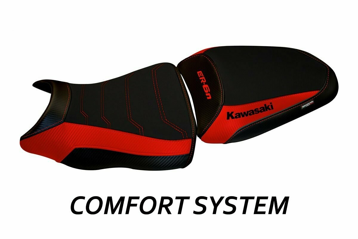 Design-Sitzbezug KAWASAKI ER-6N(12-), CS dayton 1 rot