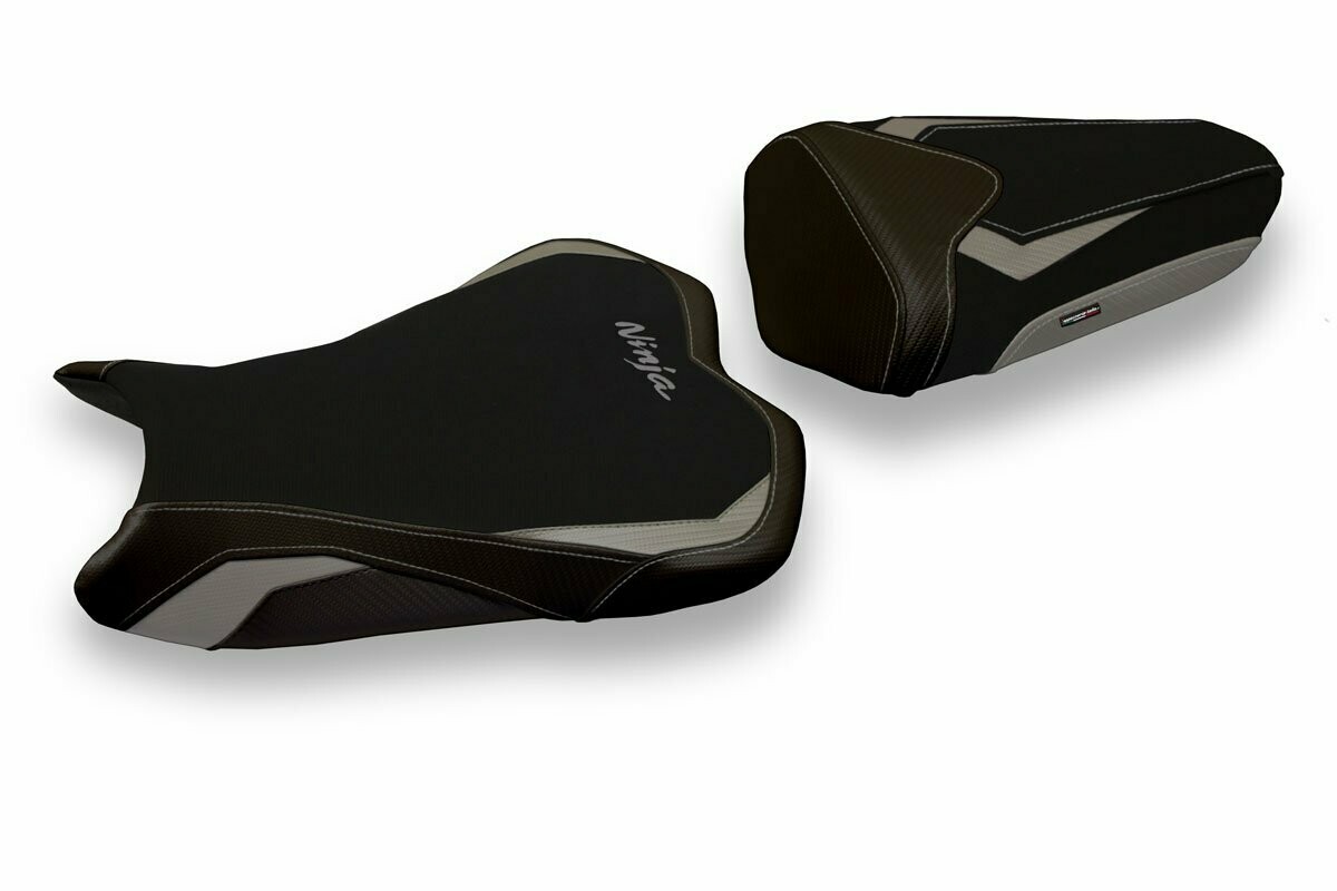 Design-Sitzbezug KAWASAKI NINJA ZX-6R(09-12), sandy 2 grau
