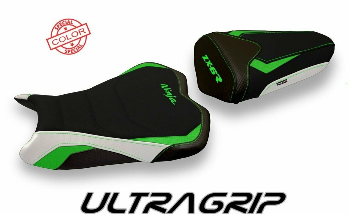 Design-Sitzbezug KAWASAKI NINJA ZX-6R(13-18), ultragrip pune spezial 2