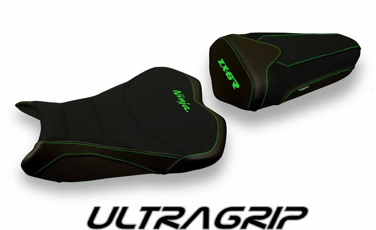 Design-Sitzbezug KAWASAKI NINJA ZX-6R(09-12), ultragrip cracovia tb