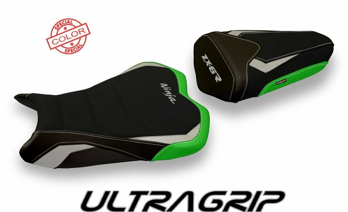 Design-Sitzbezug KAWASAKI NINJA ZX-6R(09-12), ultragrip cracovia spezial 1