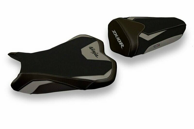 Design-Sitzbezug KAWASAKI NINJA ZX-10R(08-10), riga 1 grau Design-Sitzbezug KAWASAKI NINJA ZX-10R(08-10), riga 1 grau