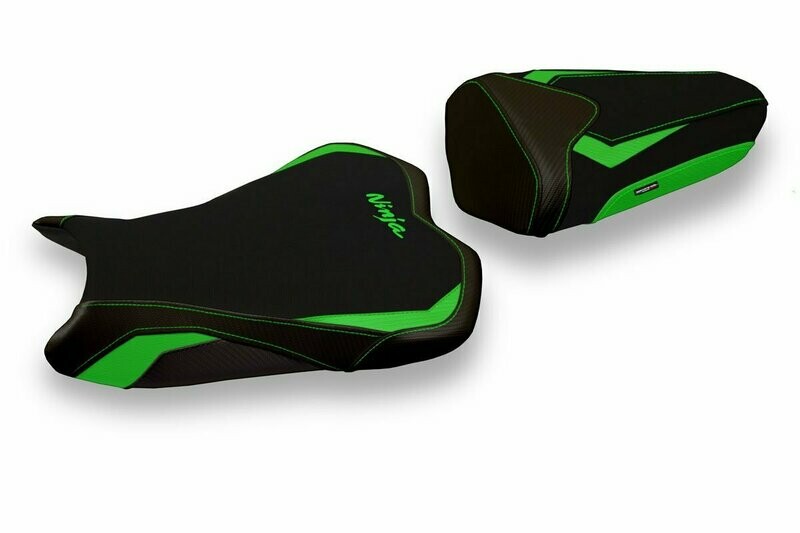 Design-Sitzbezug KAWASAKI NINJA ZX-10R(08-10), riga 2 grün Design-Sitzbezug KAWASAKI NINJA ZX-10R(08-10), riga 2 grün