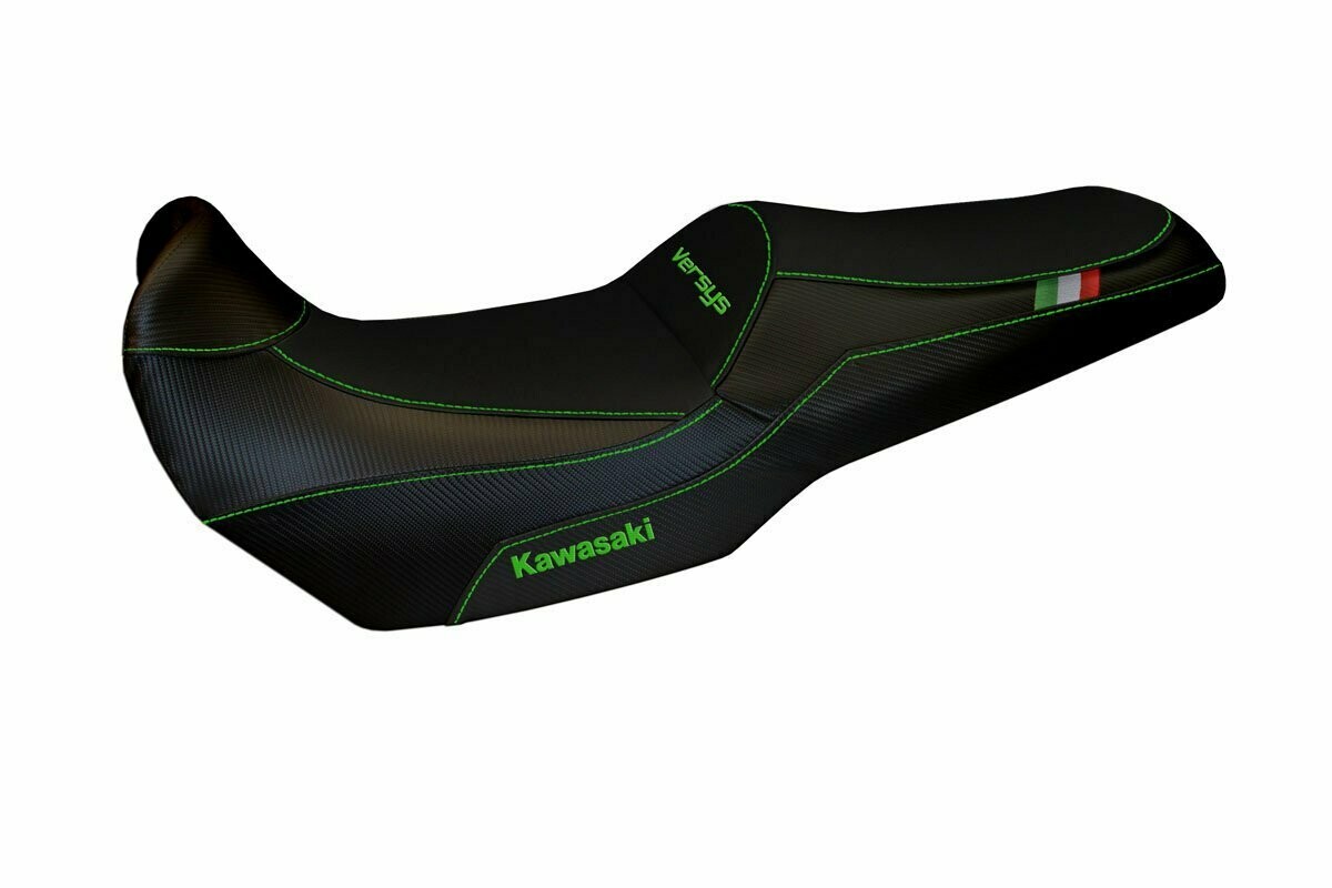 Design-Sitzbezug KAWASAKI VERSYS 1000(19-), kalibo total black trico