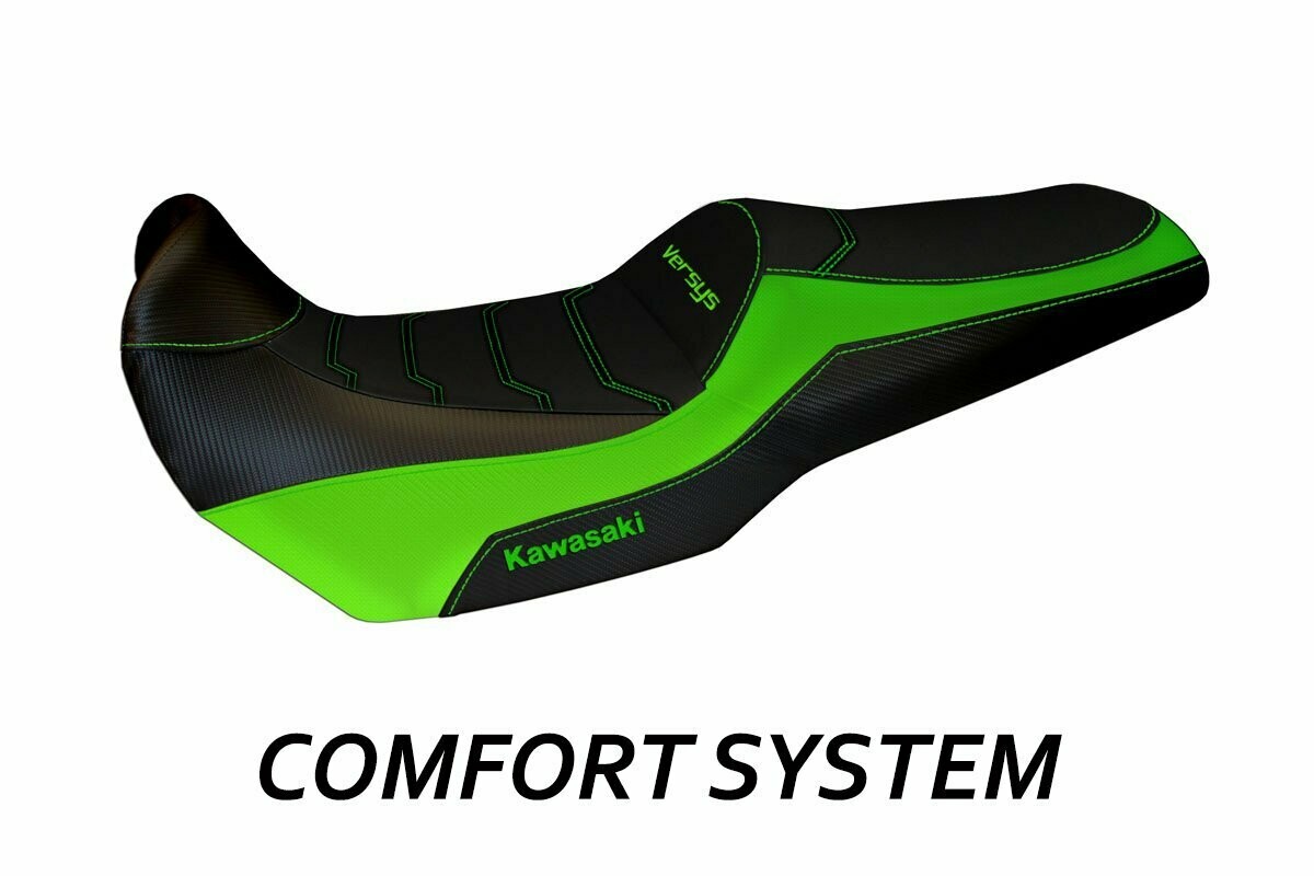 Design-Sitzbezug KAWASAKI VERSYS 1000(19-), CS malay 1 grün