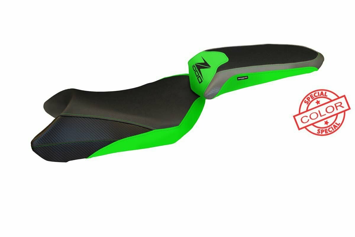Design-Sitzbezug KAWASAKI Z100SX(11-16), casenza spezial grün