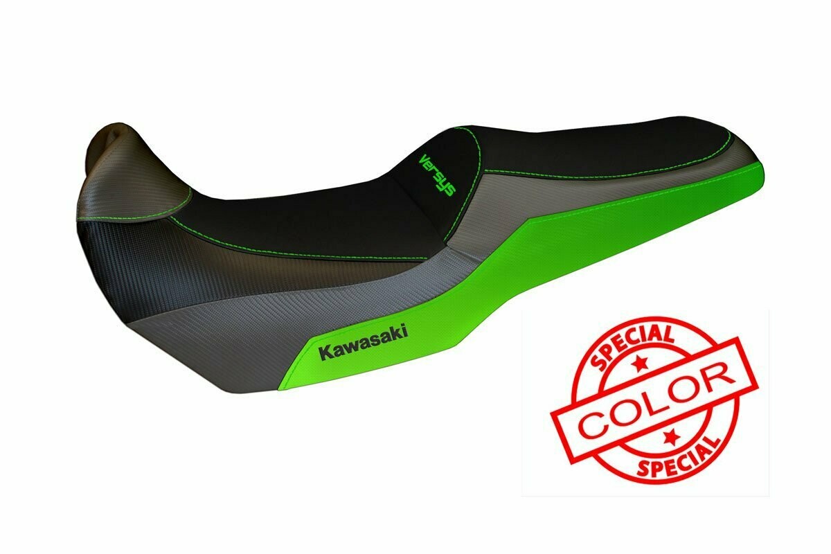 Design-Sitzbezug KAWASAKI VERSYS 1000(19-), kalibo spezial grün